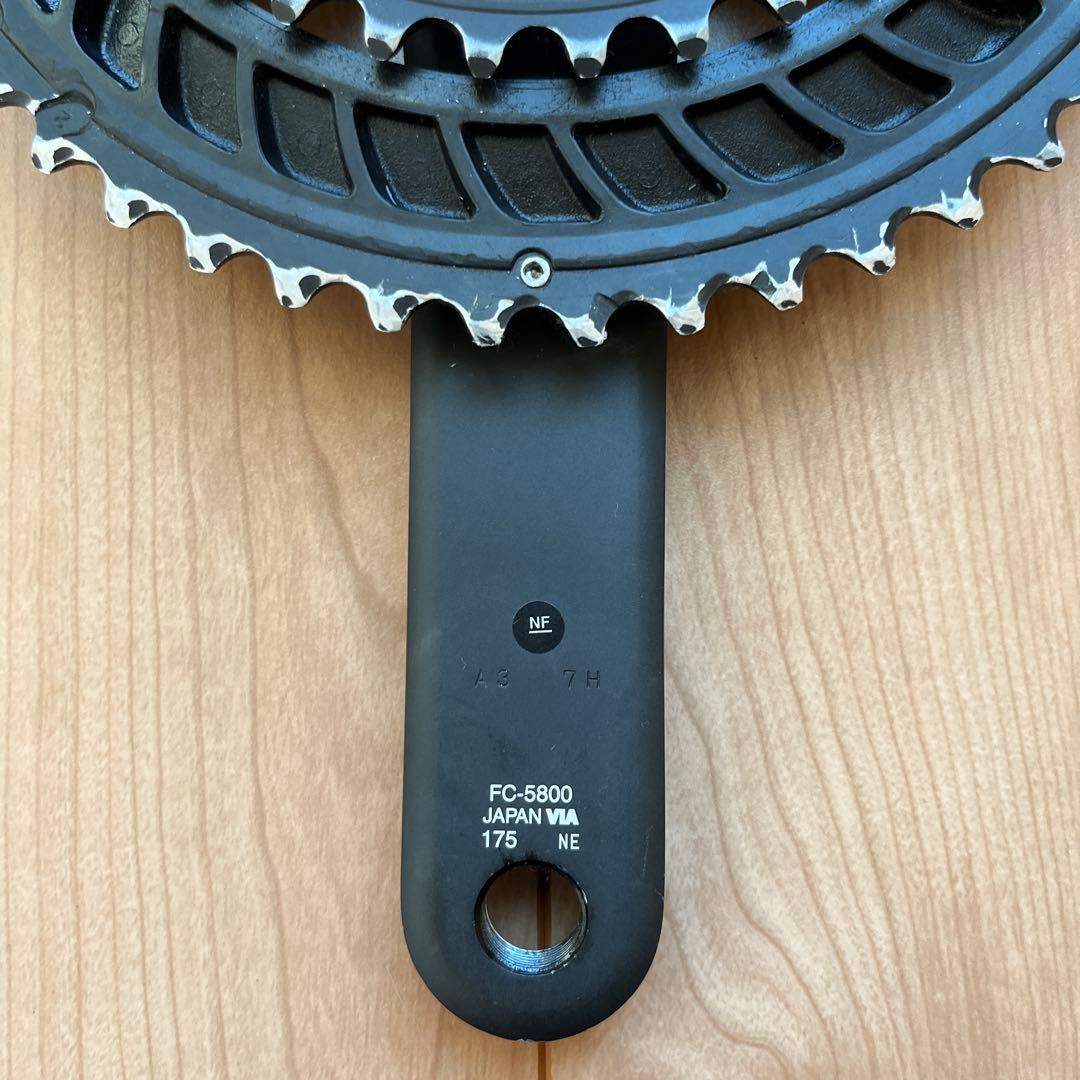 SHIMANO 105 FC-5800 クランクセット 50-34 175mm