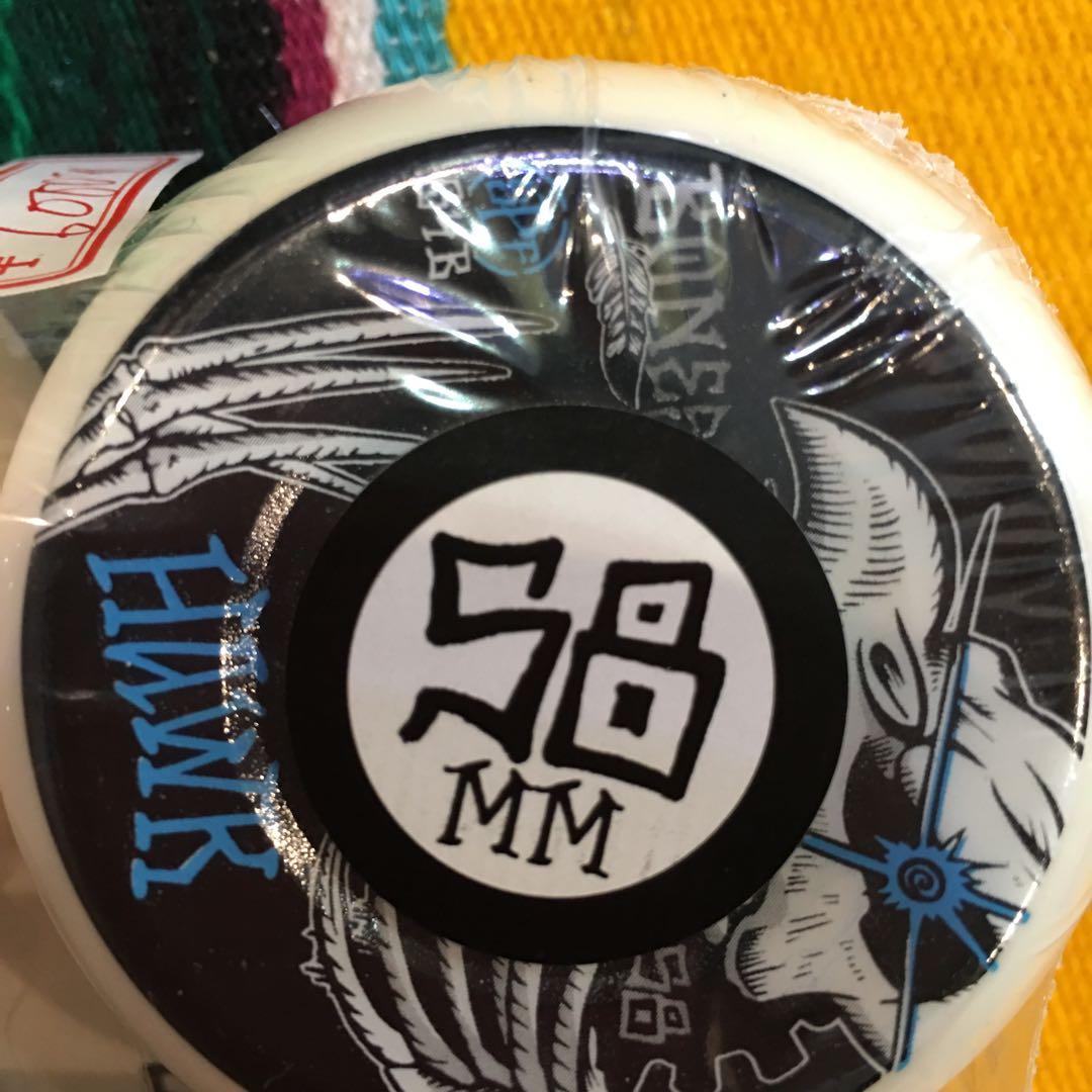 BONES スケートウィール  58mm トニーホークモデル