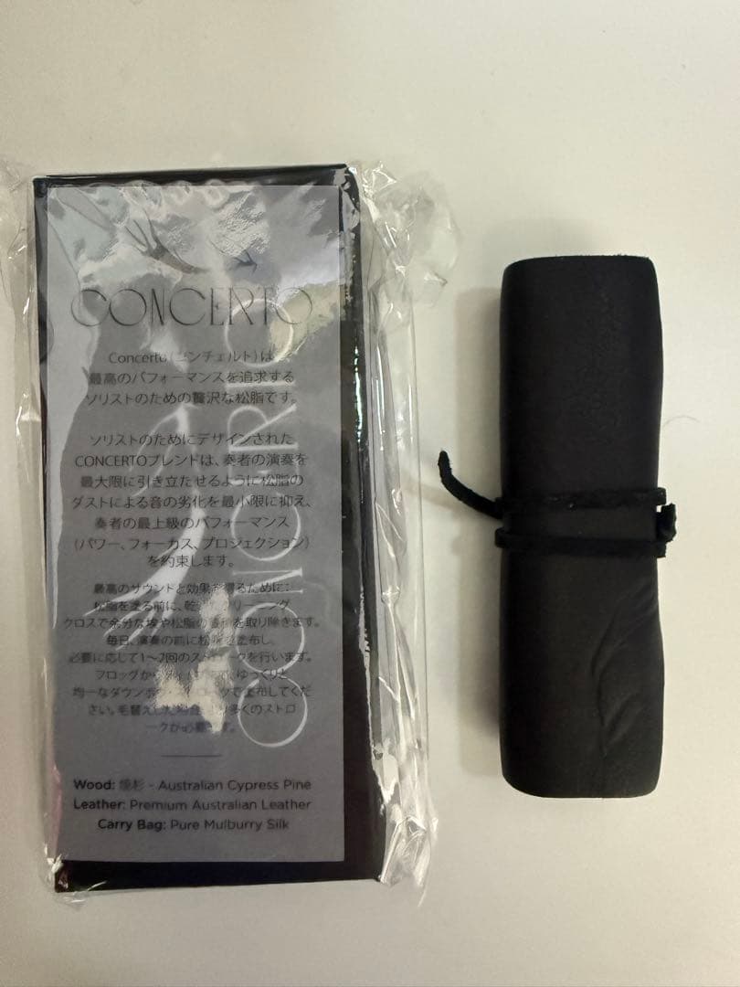 弦楽器 LEATHERWOOD bespokeRosin CONCERTO violin