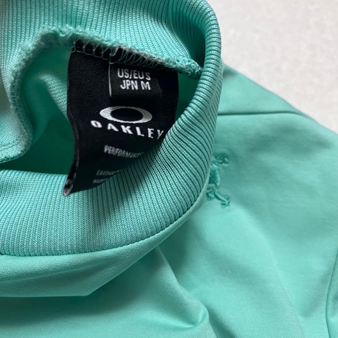 OAKLEY オークリー ゴルフウェア プルオーバー M ミントグリーン