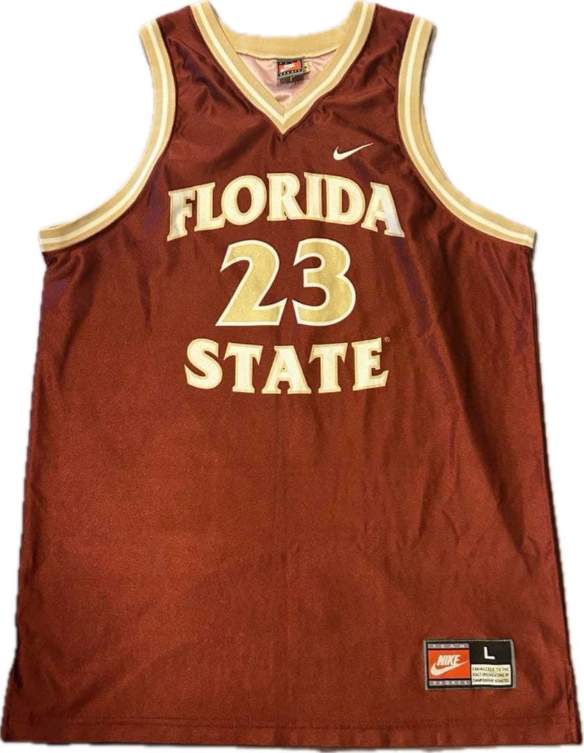 90s nike ナイキ florida state 23 ゲーム シャツ