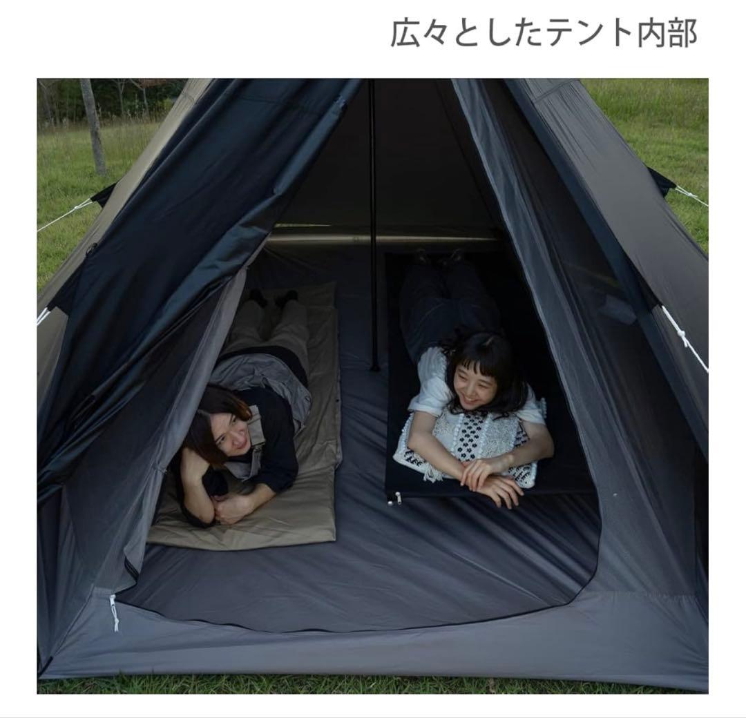 DOD ONE POLE TENT(M) T5-47-BK ブラック