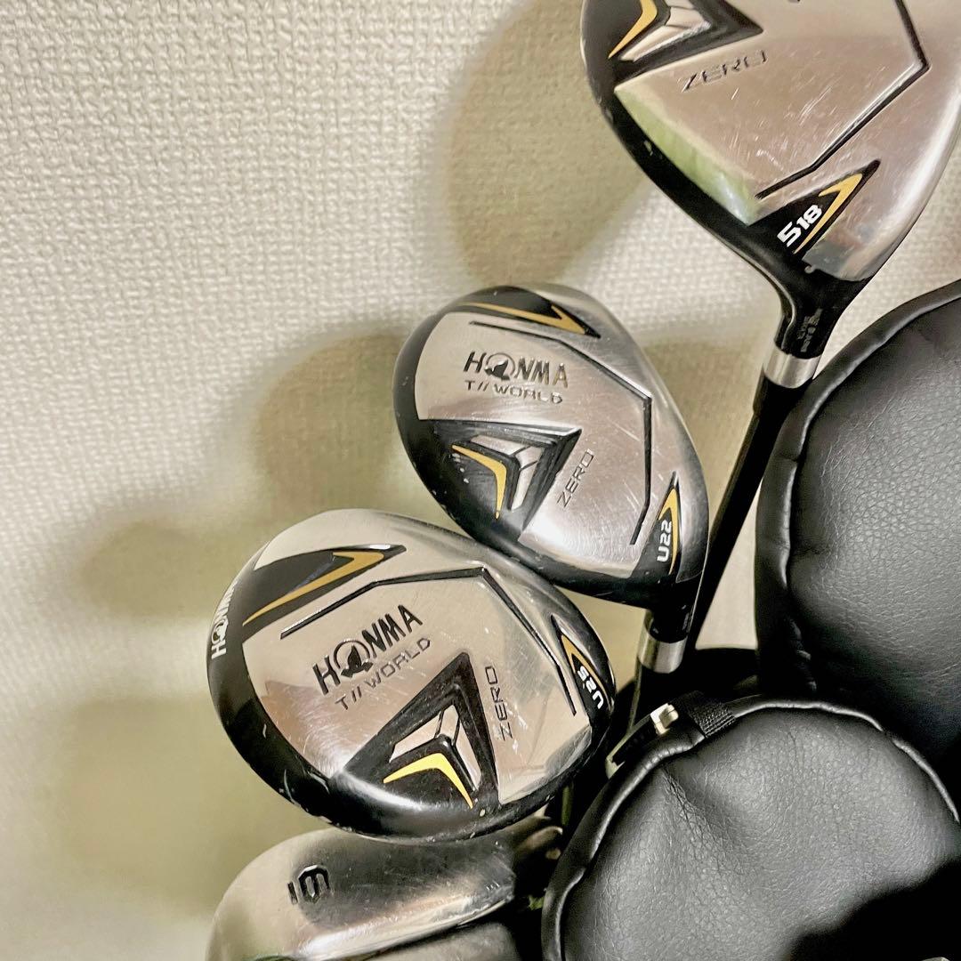HONMA ホンマ ツアーワールド ゼロ　ゴルフクラブセット 12本 2021年