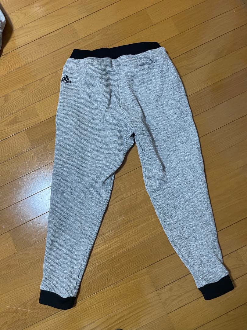 adidas ジャージ上下セット グレー