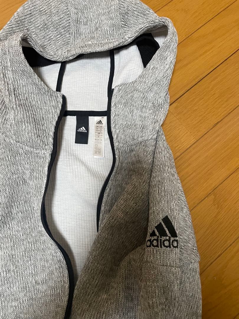 adidas ジャージ上下セット グレー