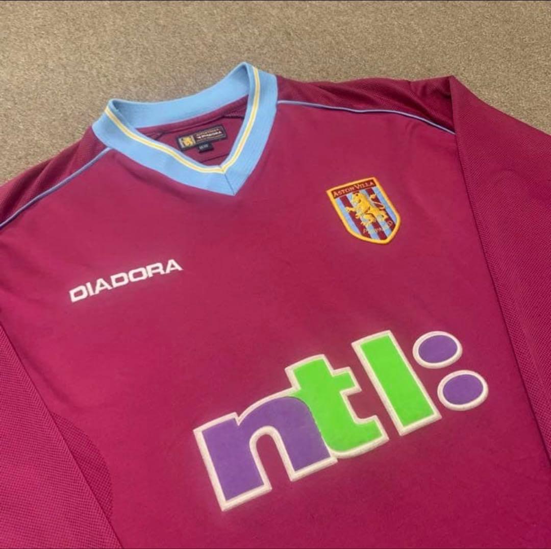 ウェア Aston Villa 01/02  football shirt