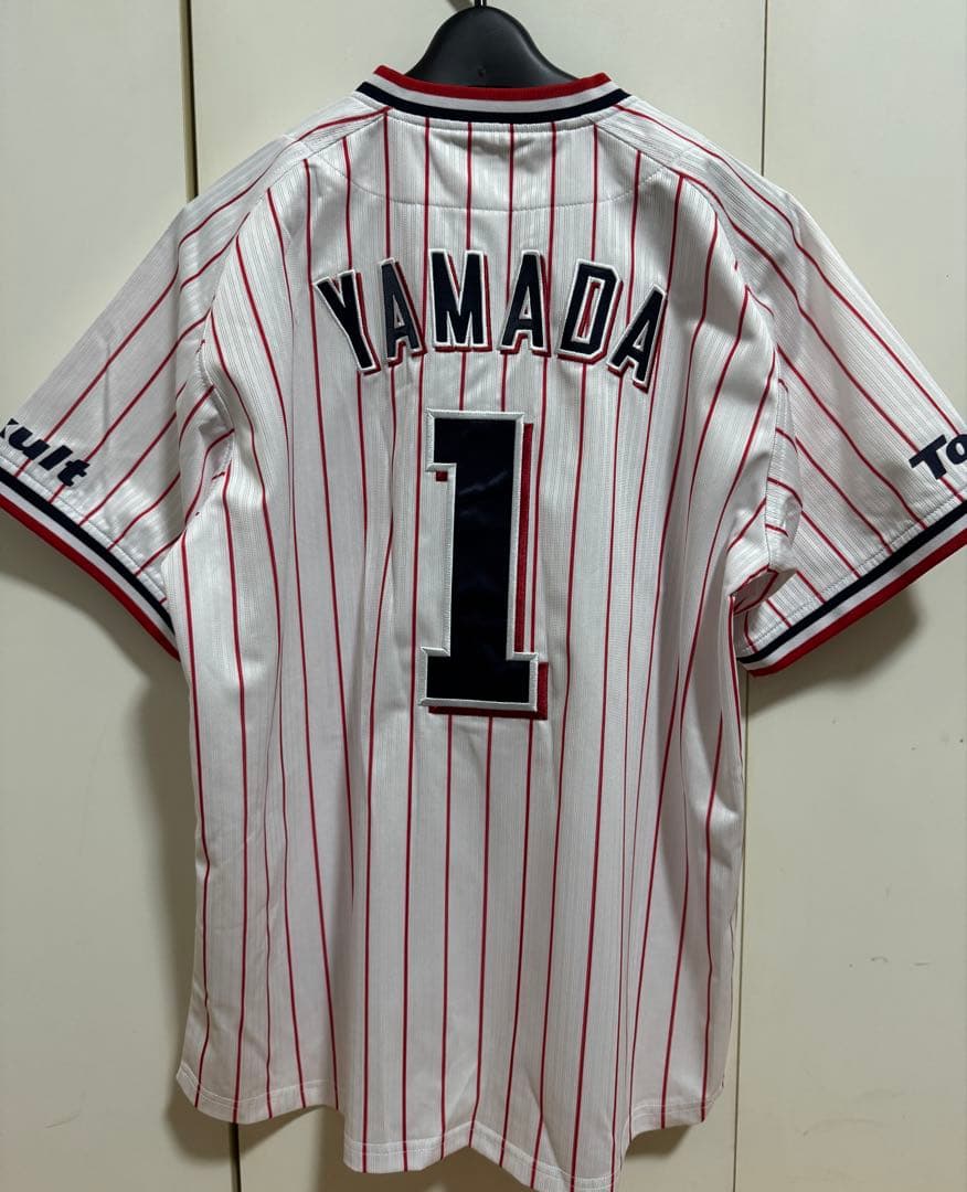 ヤクルトスワローズ 山田哲人 ユニフォーム ホーム Mサイズ レプリカ