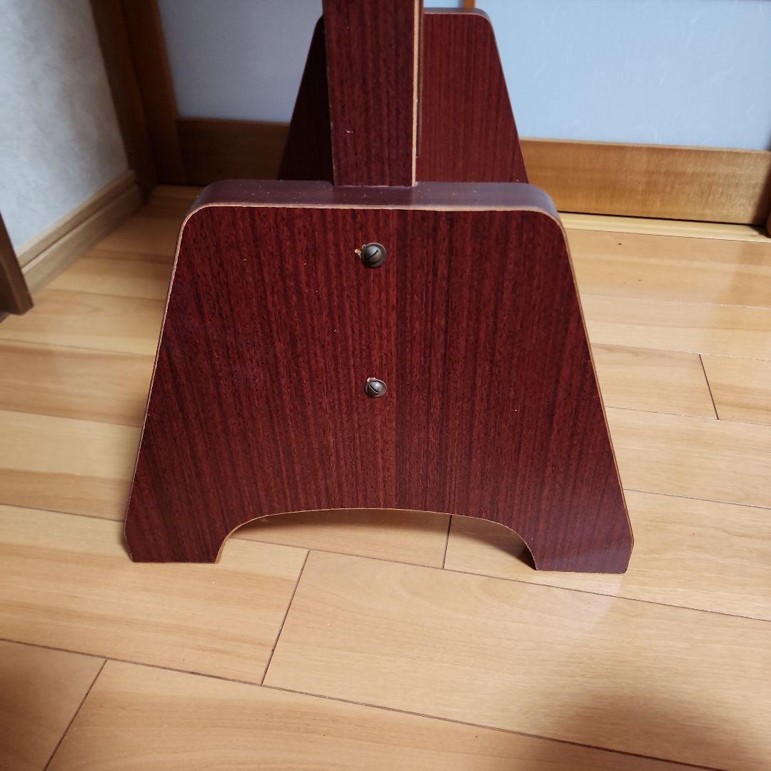 鎌倉彫 姿見 スタンドミラー 花柄彫刻 昭和レトロ 伝統工芸 民芸品 和