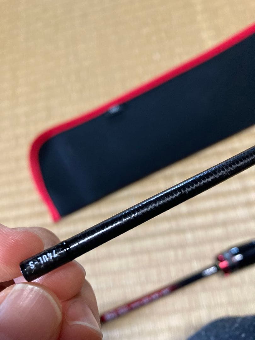 使用回数10回未満美品！ダイワ 月下美人EX AGS 74UL-S・Ｑ絃