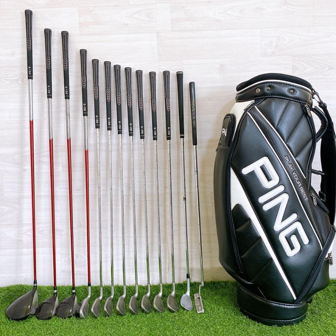 PING G15 ピン メンズゴルフセット 超豪華13本 黒ドット フルセット