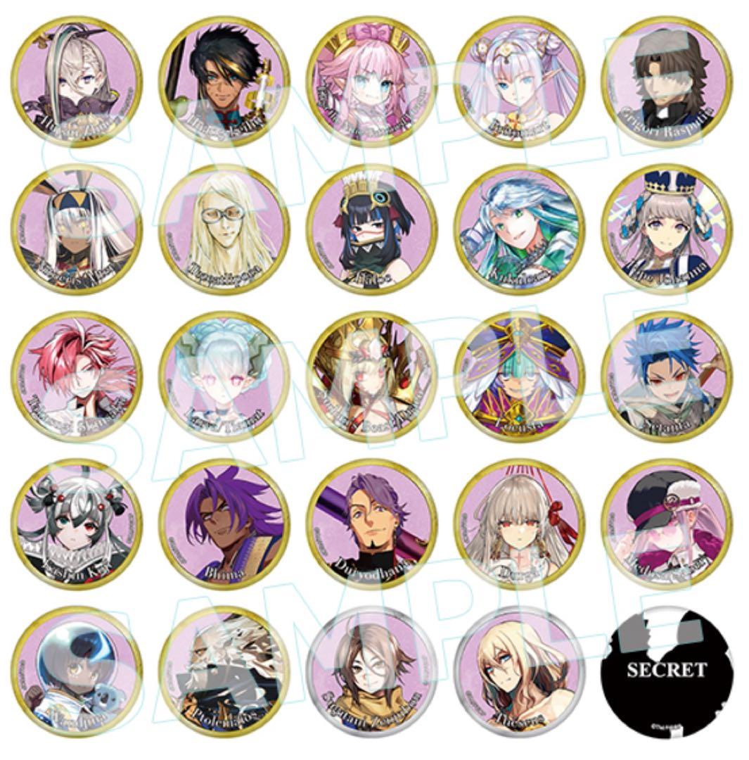 FGO 霊基召喚　缶バッジ　vol.11