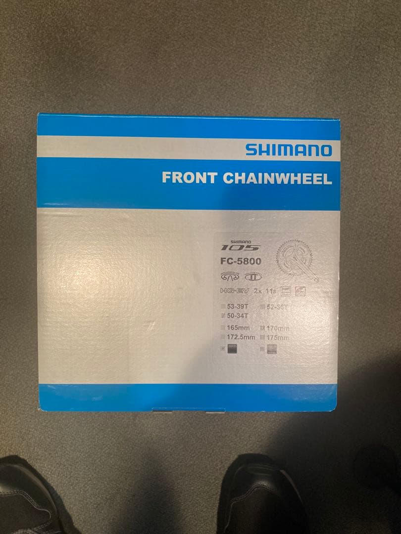 シマノクランクセット　FC-5800