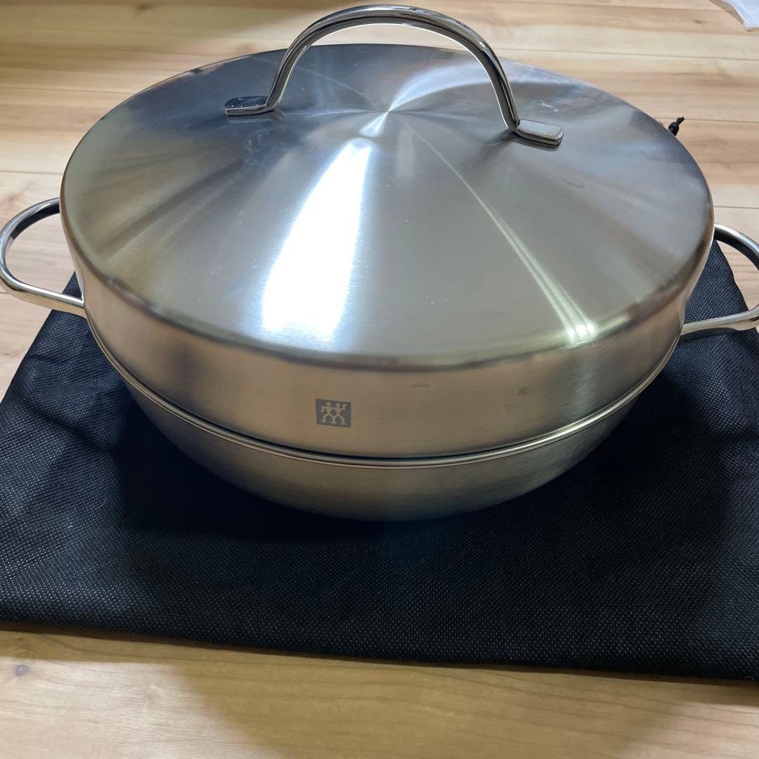 ツヴィリング　ステンレス スモーク蒸し器