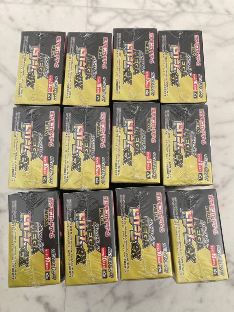 【未開封・シュリンク付】ポケモンカード MEGAドリームex 12BOX