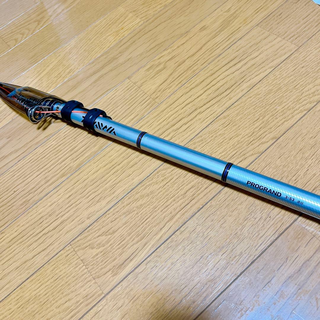 希少　美品　ダイワ　釣竿　PROGRAND　プログランド　3-53 遠投
