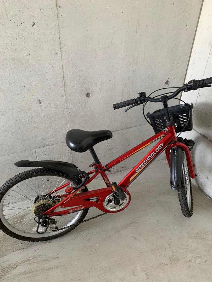 21テクノロジー　マウンテンバイク　子ども用自転車　22インチ