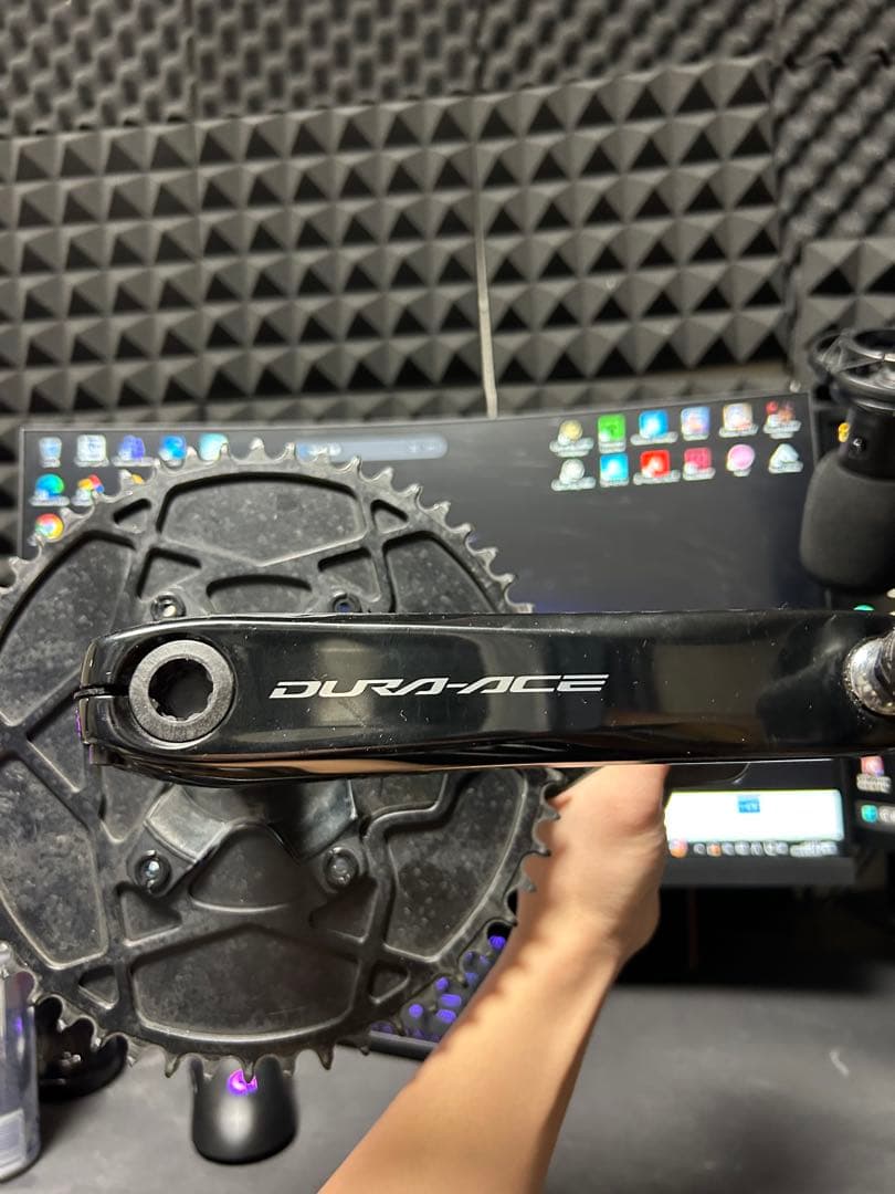 FC R9200 デュラエース　170mm 54t シングル　ペダル付き