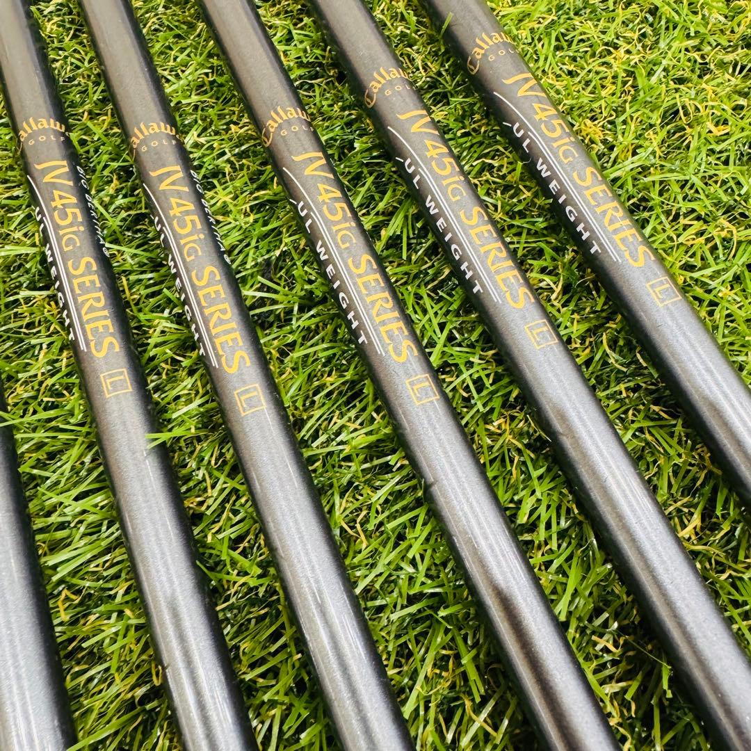 【女性用】Callaway great big bertha アイアンセット