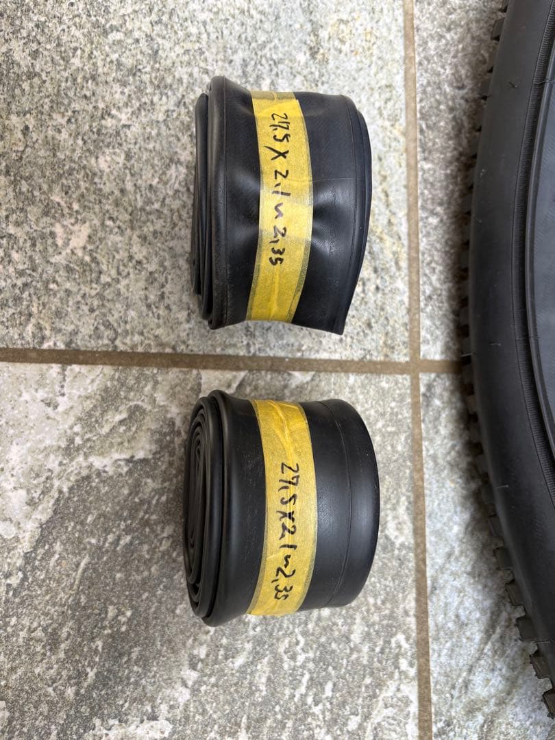 WTB TRAILBOSS 2.4 27.5” タイヤ2本＋チューブSET