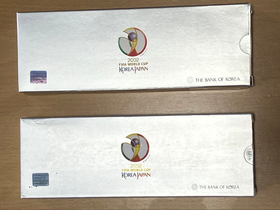 2002FIFAワールドカップ公式記念銀貨セット