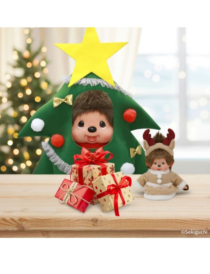 クリスマスツリーモンチッチドレス