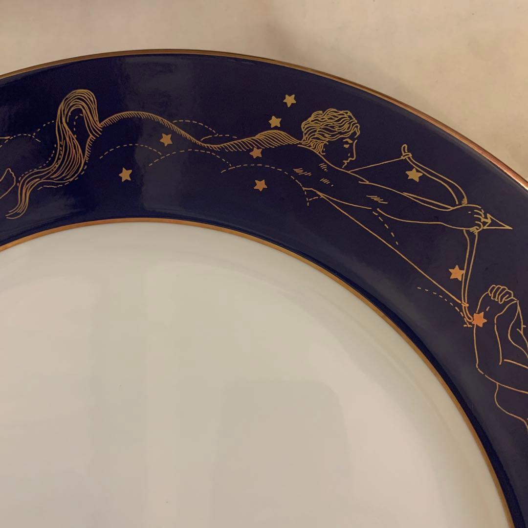 リチャードジノリ　プレート　皿　大皿　星座　ブルー　星