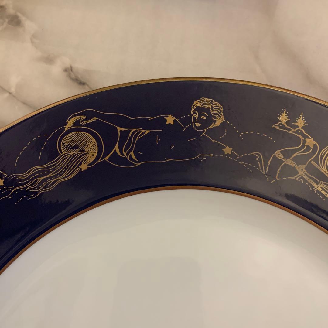 リチャードジノリ　プレート　皿　大皿　星座　ブルー　星