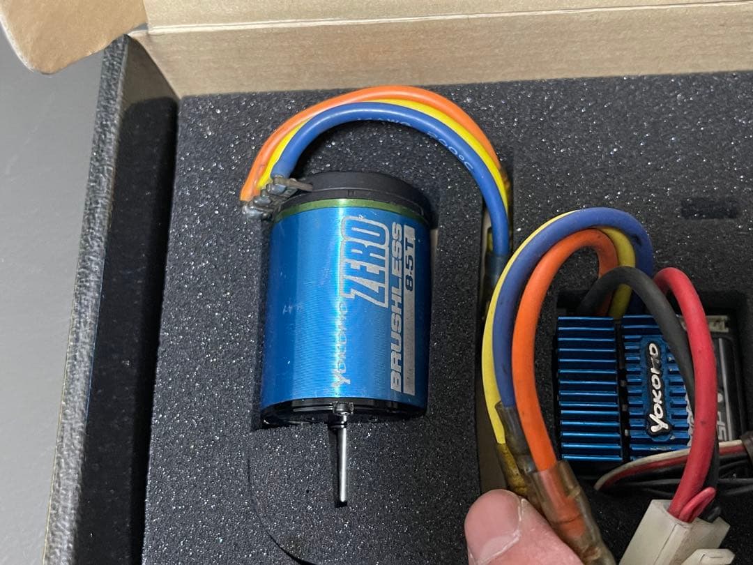 Yokomo BL-SP 8.5ターン コンボセット ブラシレスモーター ESC