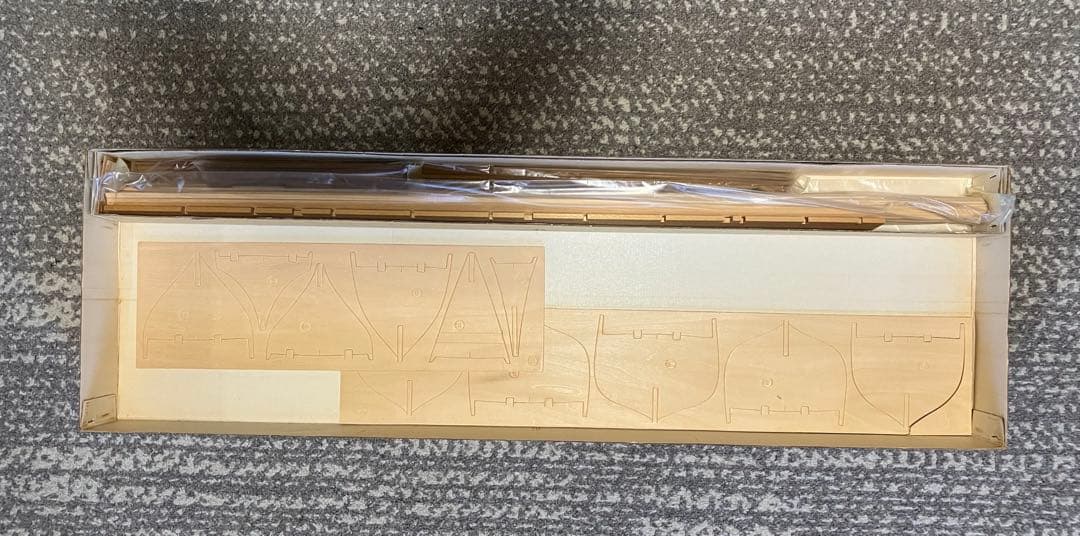 木製帆船模型 1/80カティサーク 帆付