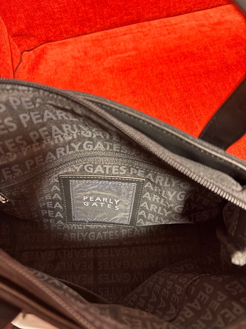 PEARLY GATES 黒 カートバッグ 新品タグ付き
