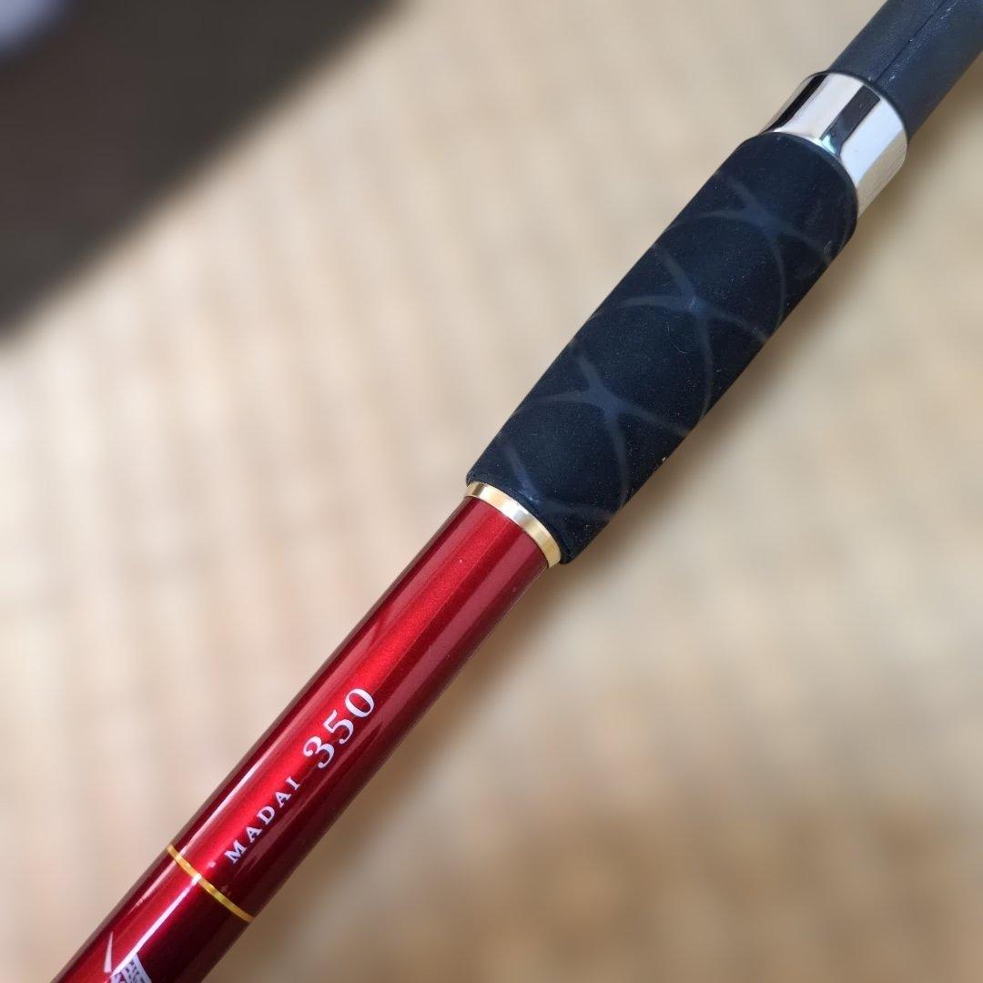 ぷ*こ様 がまかつ★海上釣堀★MARINE ARROW・Ⅱ 真鯛350　竿袋付き
