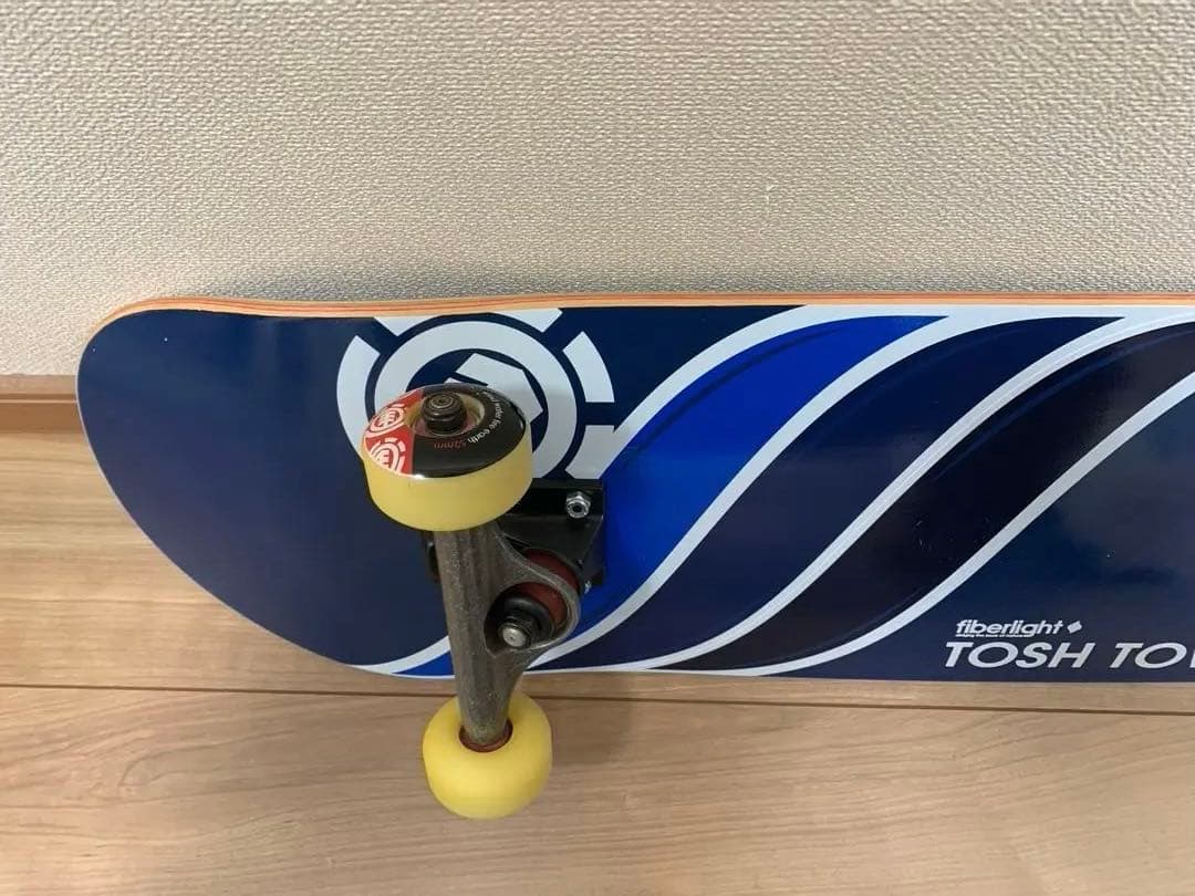 【超美品】【未使用】element TOSH TOWNEND スケートボード 青