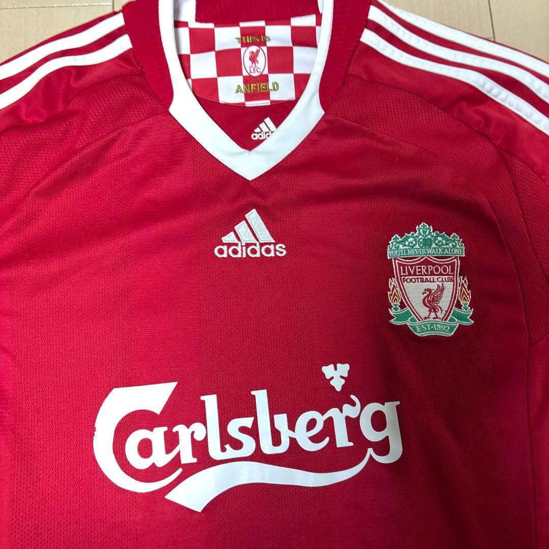 Liverpool FC adidas 赤シャツ Lサイズ　リバプール