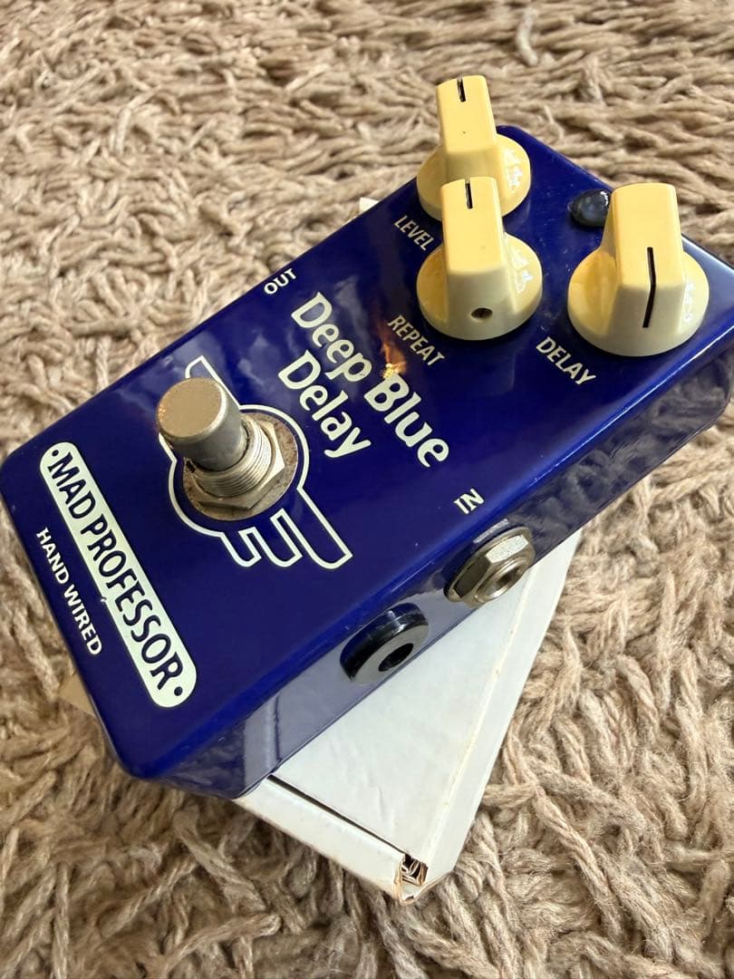 ギター mad professor deep blue delay handwired
