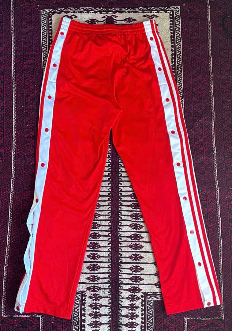 【レア】adidas Originals/アディブレイク/トラックパンツ/レッド