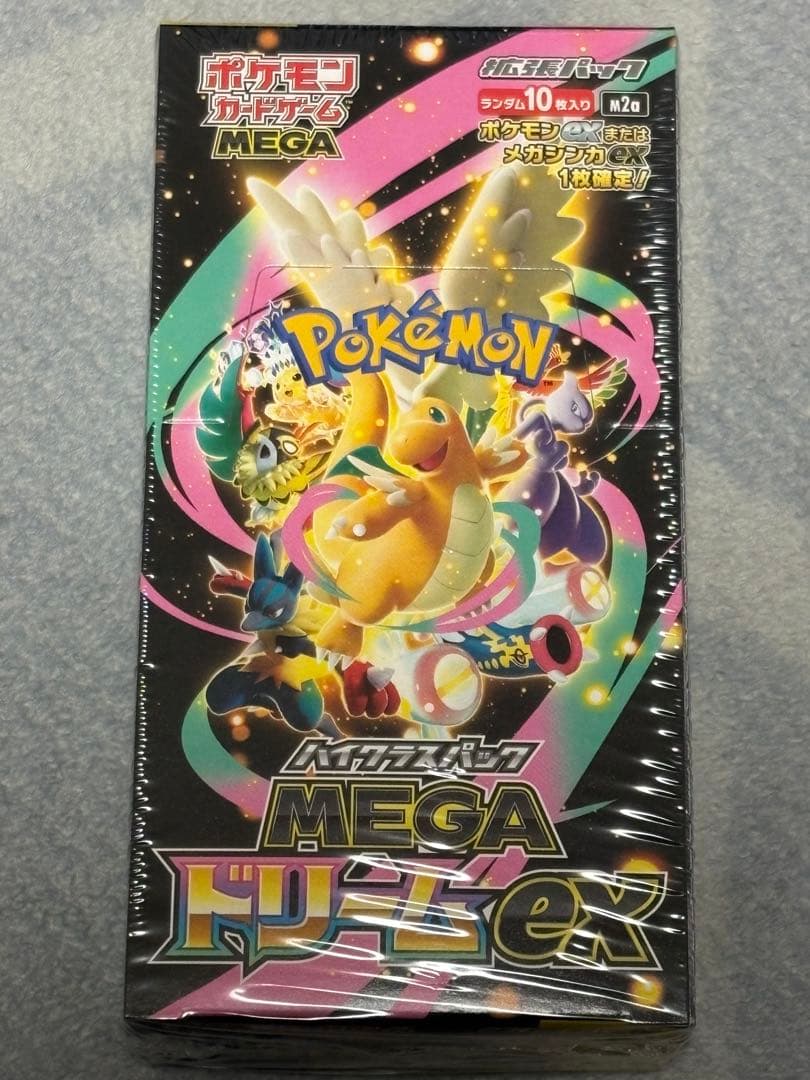 【新品未開封シュリンク付】ポケモンカードゲーム MEGAドリームex