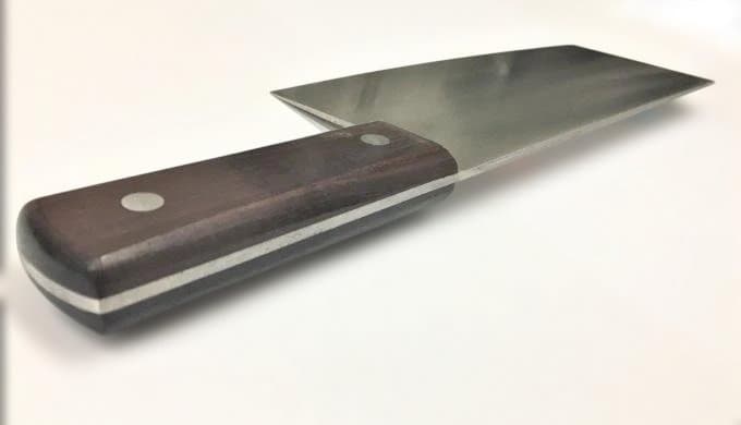 全鋼製高級中華包丁２２０ｍｍ　 厚さ３．０　ｍｍ