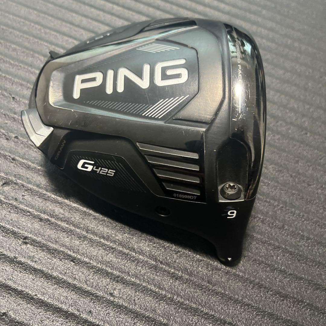 PING G425 ドライバー 9度 ヘッドカバー付き