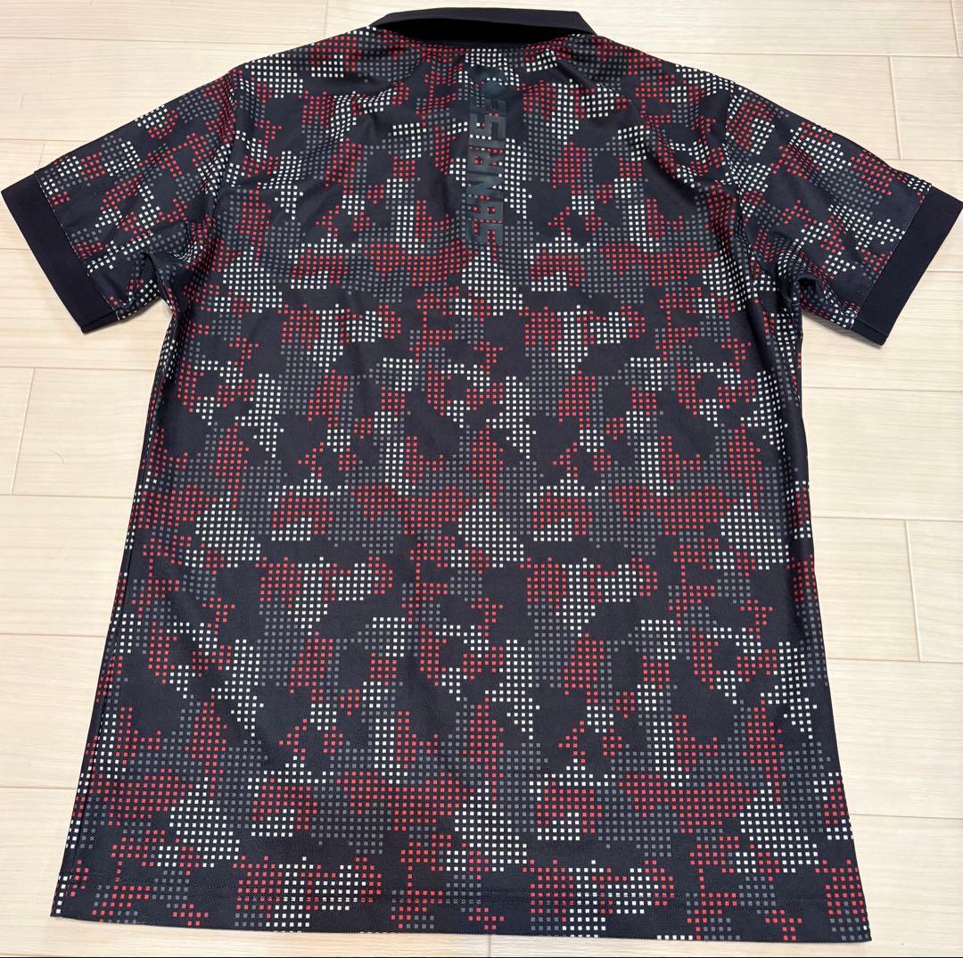【美品】未使用品 SANRISE ゴルフ 半袖 ポロシャツ 春夏 Lサイズ