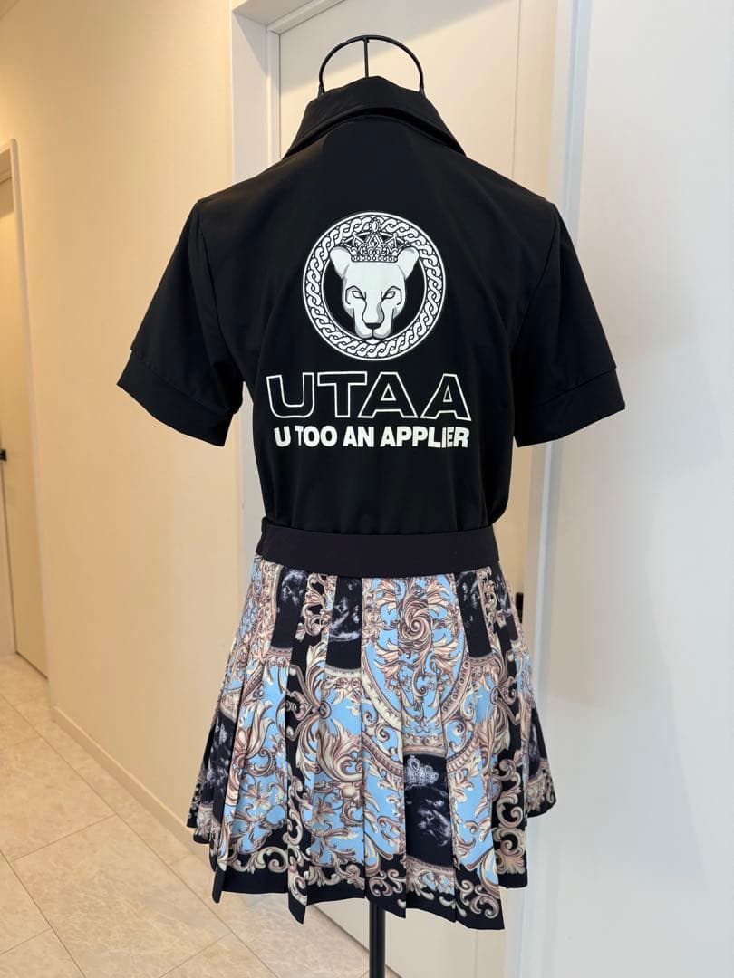 【美品】UTAA ポロシャツ・スカート・インナーパンツの3点セット Mサイズ