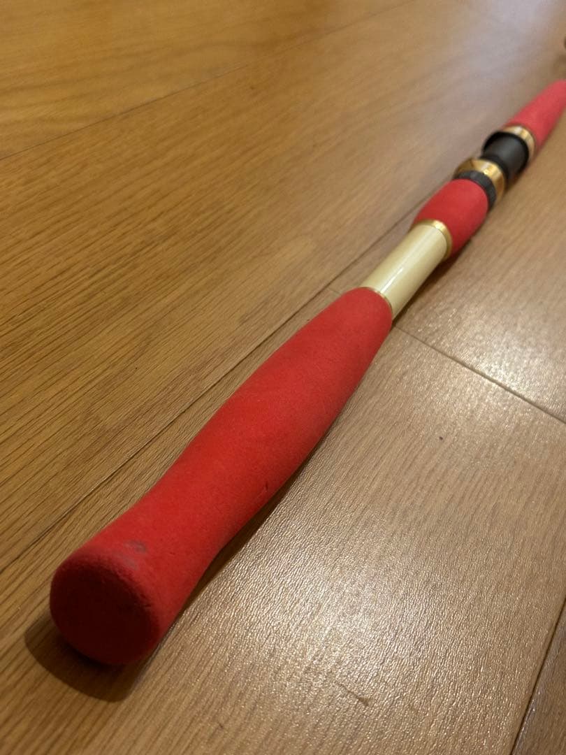 特注ルアーロッド 赤グリップ【釣竿】
