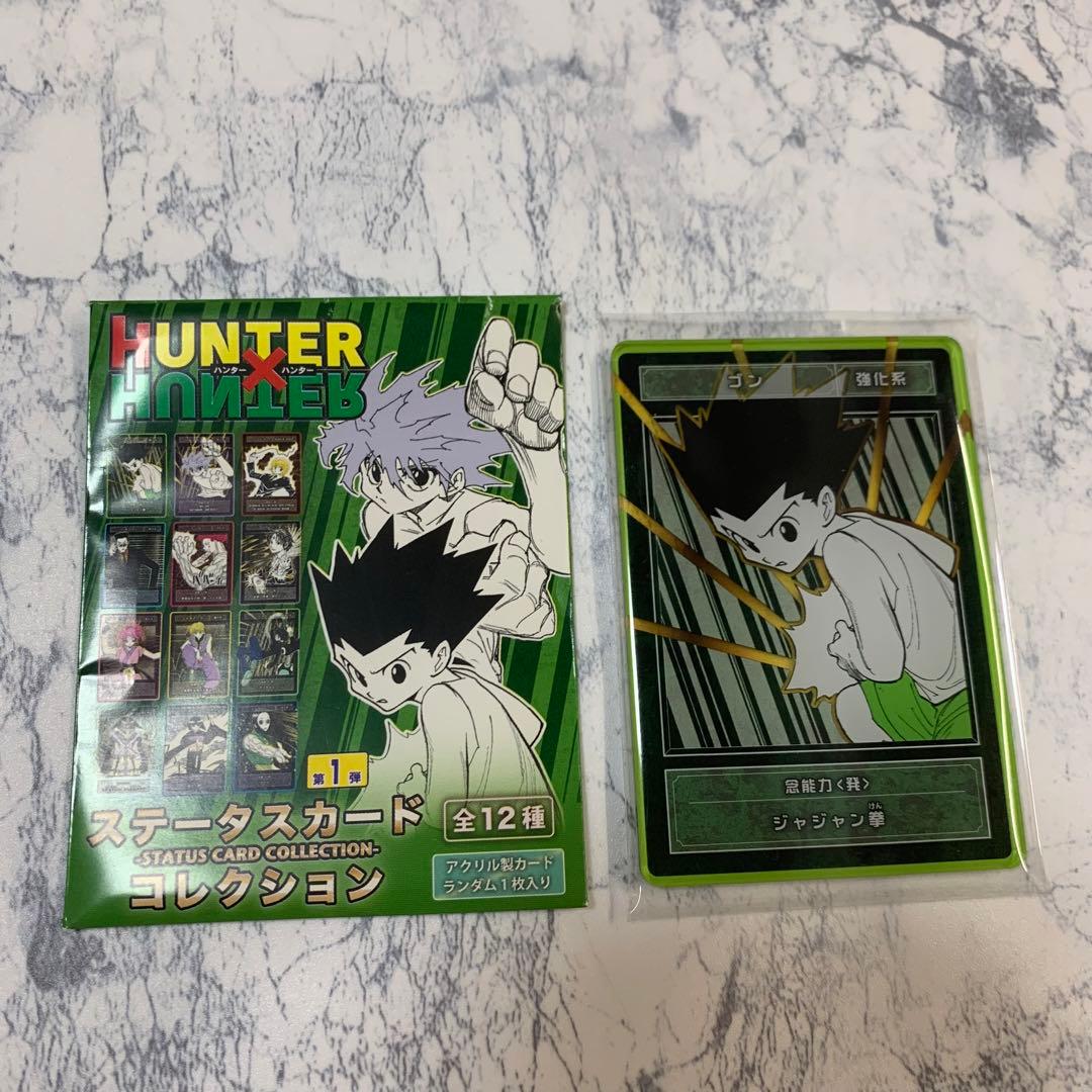 ハンターハンター ステータスカード ゴン キルア セット