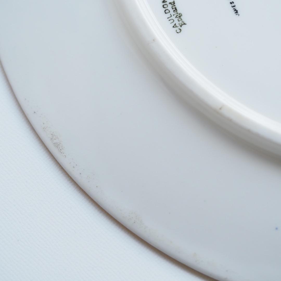 コウルドン 藍地金彩 プレート 径258mm / N83G Cauldon