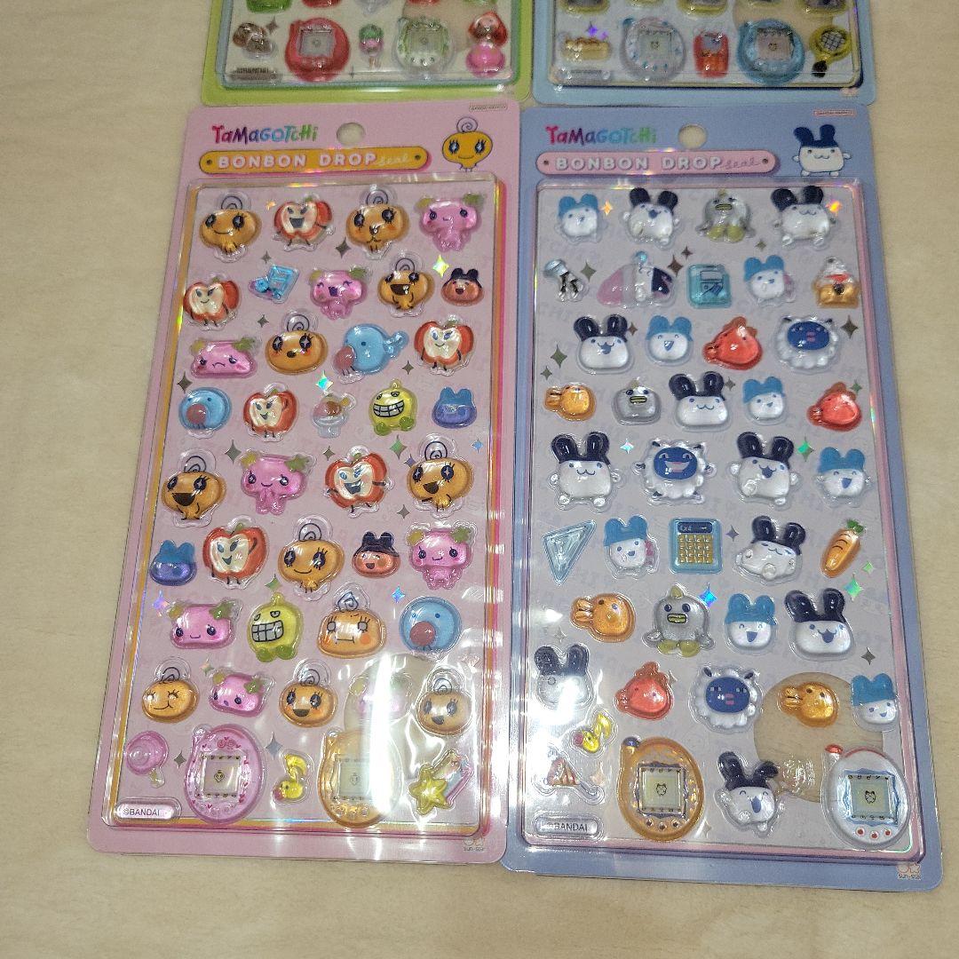 たまごっち　ボンボンドロップシール 正規品　4枚セット