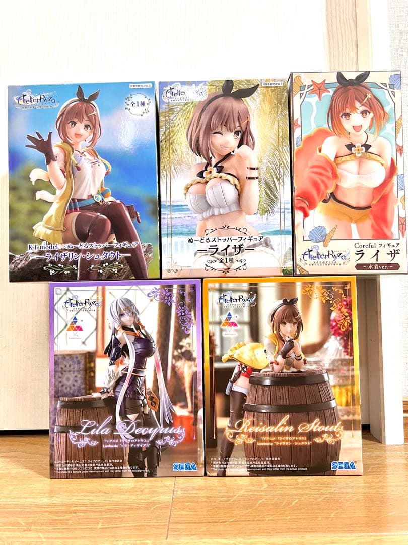 ライザのアトリエ ライザ リラ フィギュア セット　ぬーどるストッパー