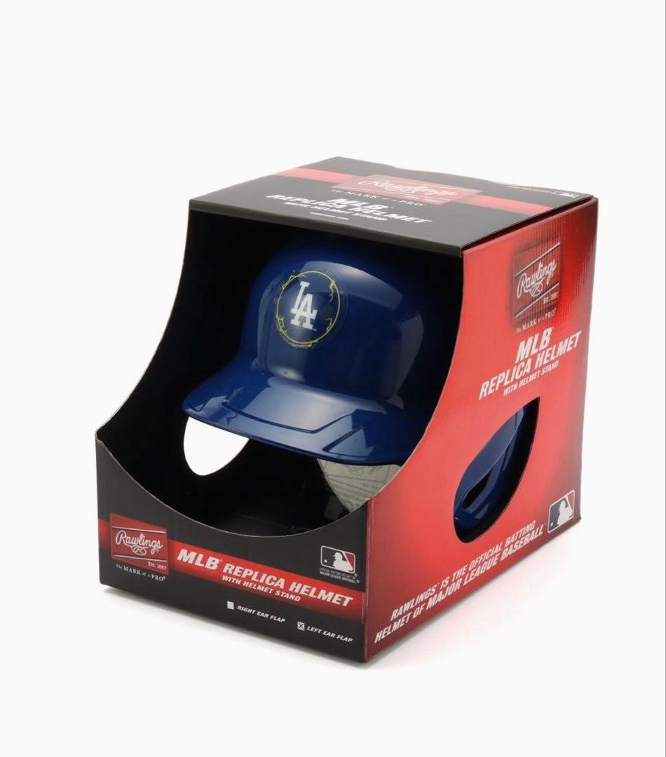 新品未使用品　2025年　MLB RAWLINGS ドジャースレプリカヘルメット