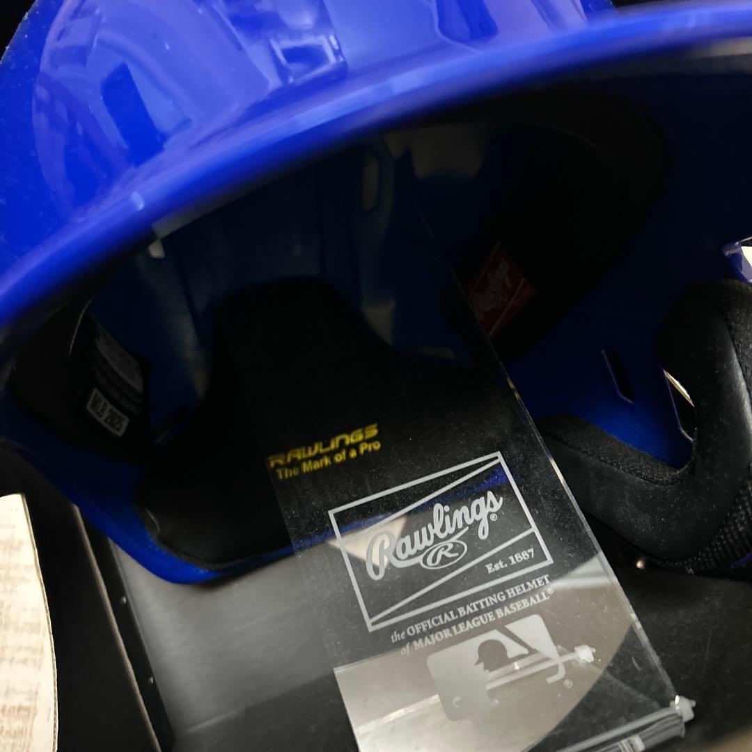 新品未使用品　2025年　MLB RAWLINGS ドジャースレプリカヘルメット