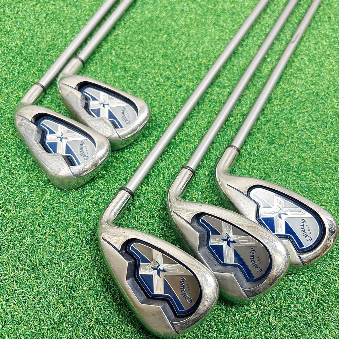 callaway x18 アイアンセット　5本　ゴルフ　ゴルフクラブ