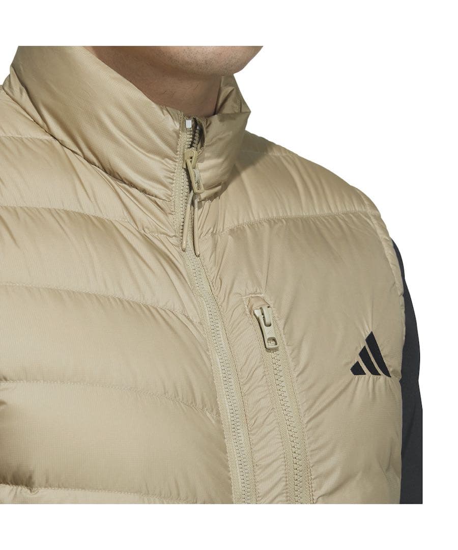 新品 2XLサイズ　アディダス　adidas ゴルフ　フルジップ　ダウンベスト