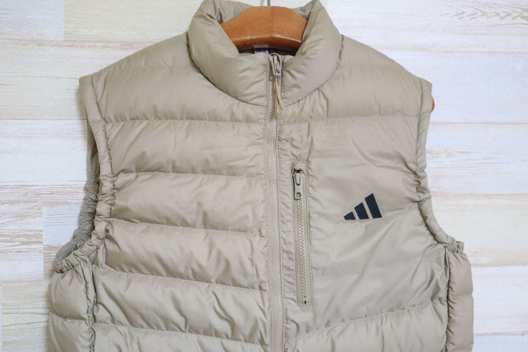新品 2XLサイズ　アディダス　adidas ゴルフ　フルジップ　ダウンベスト